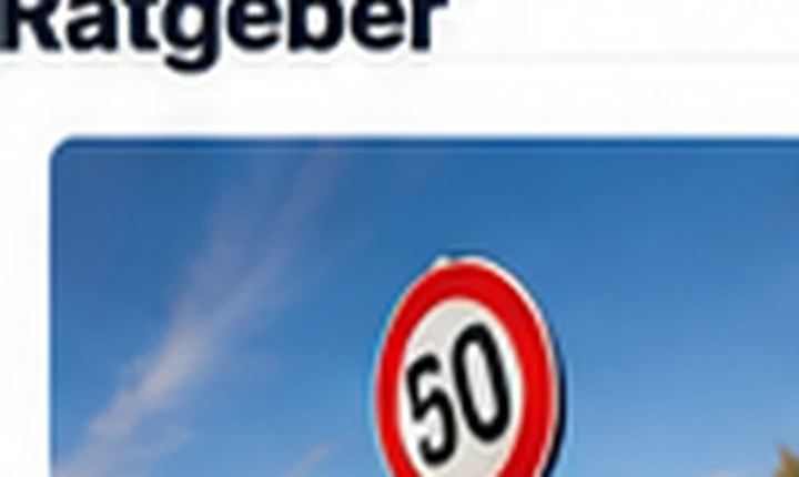 Verkehrszeichen als Symbol für Theorie und Verkehrsregeln